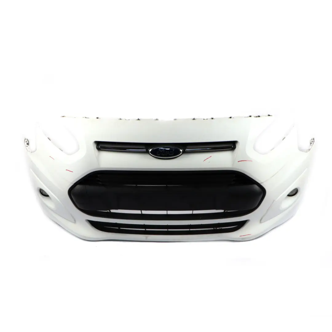 Front Bumper Trim Panel Cover Deep Frozen White - Z2 to Ford Transit Connect with Part number DT11-17F775C-BXWAA Ford Transit Connect Front Bumper Trim Panel Cover Deep Frozen White - Z2 - SKU DT11-17F775C-BXWAA-FW - Part number DT11-17F775C-BXWAA
