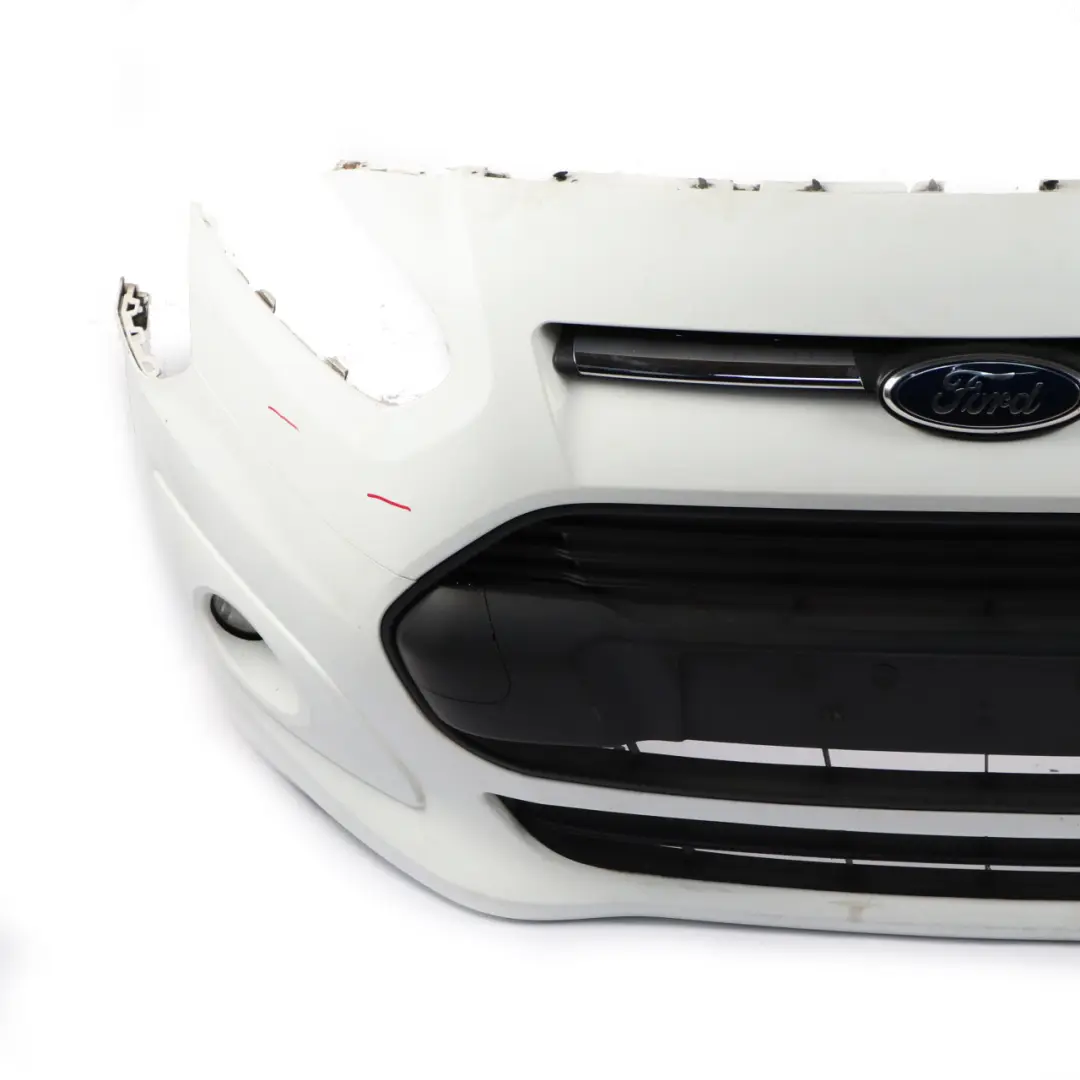 Front Bumper Trim Panel Cover Deep Frozen White - Z2 to Ford Transit Connect with Part number DT11-17F775C-BXWAA Ford Transit Connect Front Bumper Trim Panel Cover Deep Frozen White - Z2 - SKU DT11-17F775C-BXWAA-FW - Part number DT11-17F775C-BXWAA