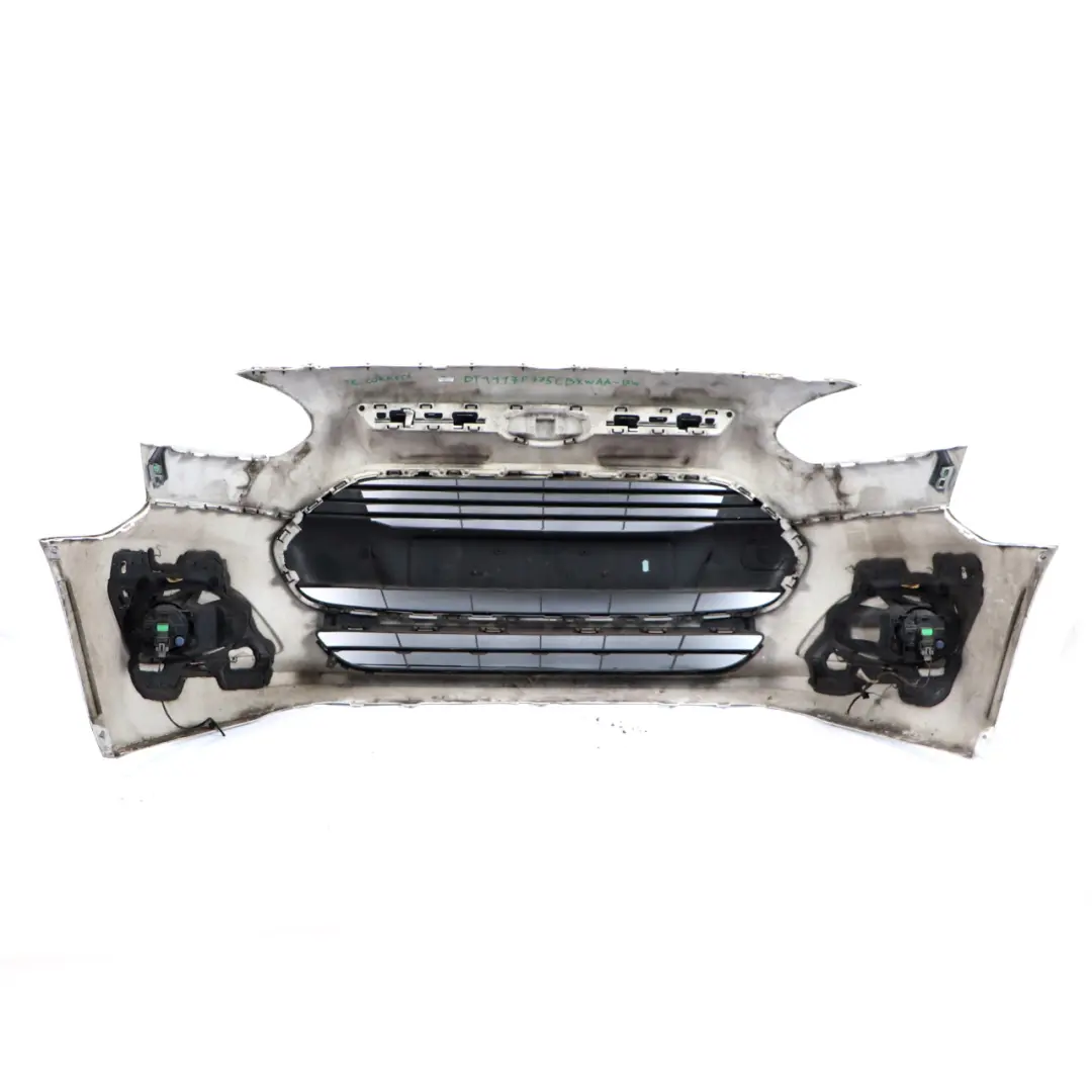 Front Bumper Trim Panel Cover Deep Frozen White - Z2 to Ford Transit Connect with Part number DT11-17F775C-BXWAA Ford Transit Connect Front Bumper Trim Panel Cover Deep Frozen White - Z2 - SKU DT11-17F775C-BXWAA-FW - Part number DT11-17F775C-BXWAA