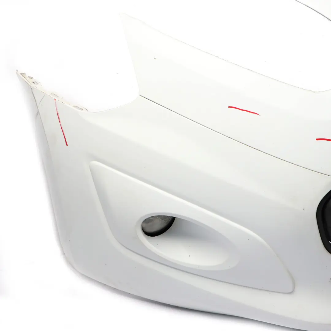 Ford Transit Connect Front Bumper Trim Panel Cover Deep Frozen White - Z2 - SKU DT11-17F775C-BXWAA-FW - Part number DT11-17F775C-BXWAA