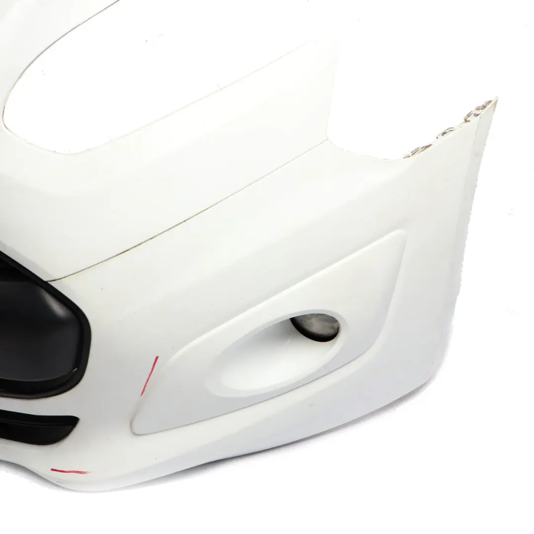 Front Bumper Trim Panel Cover Deep Frozen White - Z2 to Ford Transit Connect with Part number DT11-17F775C-BXWAA Ford Transit Connect Front Bumper Trim Panel Cover Deep Frozen White - Z2 - SKU DT11-17F775C-BXWAA-FW - Part number DT11-17F775C-BXWAA