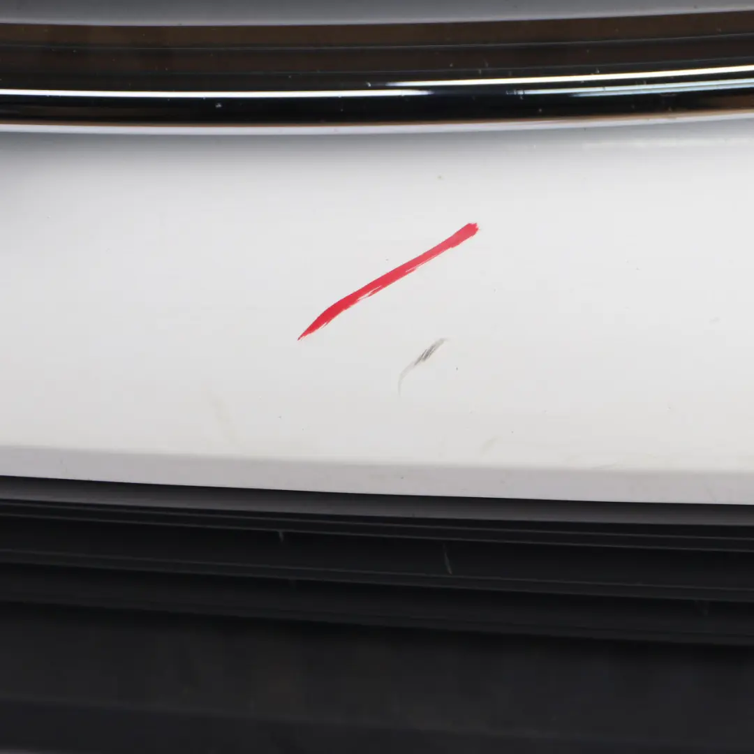 Front Bumper Trim Panel Cover Deep Frozen White - Z2 to Ford Transit Connect with Part number DT11-17F775C-BXWAA Ford Transit Connect Front Bumper Trim Panel Cover Deep Frozen White - Z2 - SKU DT11-17F775C-BXWAA-FW - Part number DT11-17F775C-BXWAA