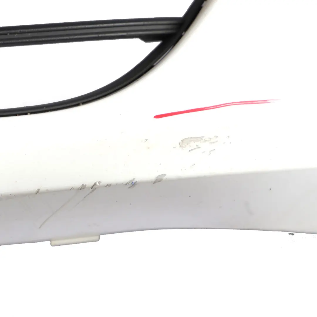 Front Bumper Trim Panel Cover Deep Frozen White - Z2 to Ford Transit Connect with Part number DT11-17F775C-BXWAA Ford Transit Connect Front Bumper Trim Panel Cover Deep Frozen White - Z2 - SKU DT11-17F775C-BXWAA-FW - Part number DT11-17F775C-BXWAA