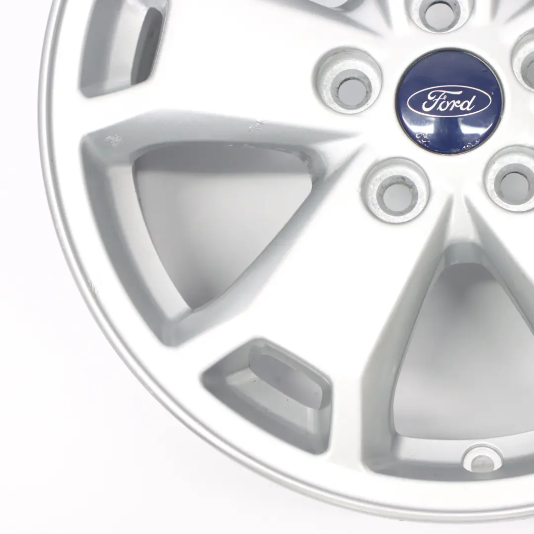 Alloy Wheel Rim 16" 6.5J ET:50 to Ford Transit Connect Silver with Part number DT11-AC Ford Transit Connect Silver Alloy Wheel Rim 16" 6.5J ET:50 - SKU DT11-AC-4 - Part number DT11-AC