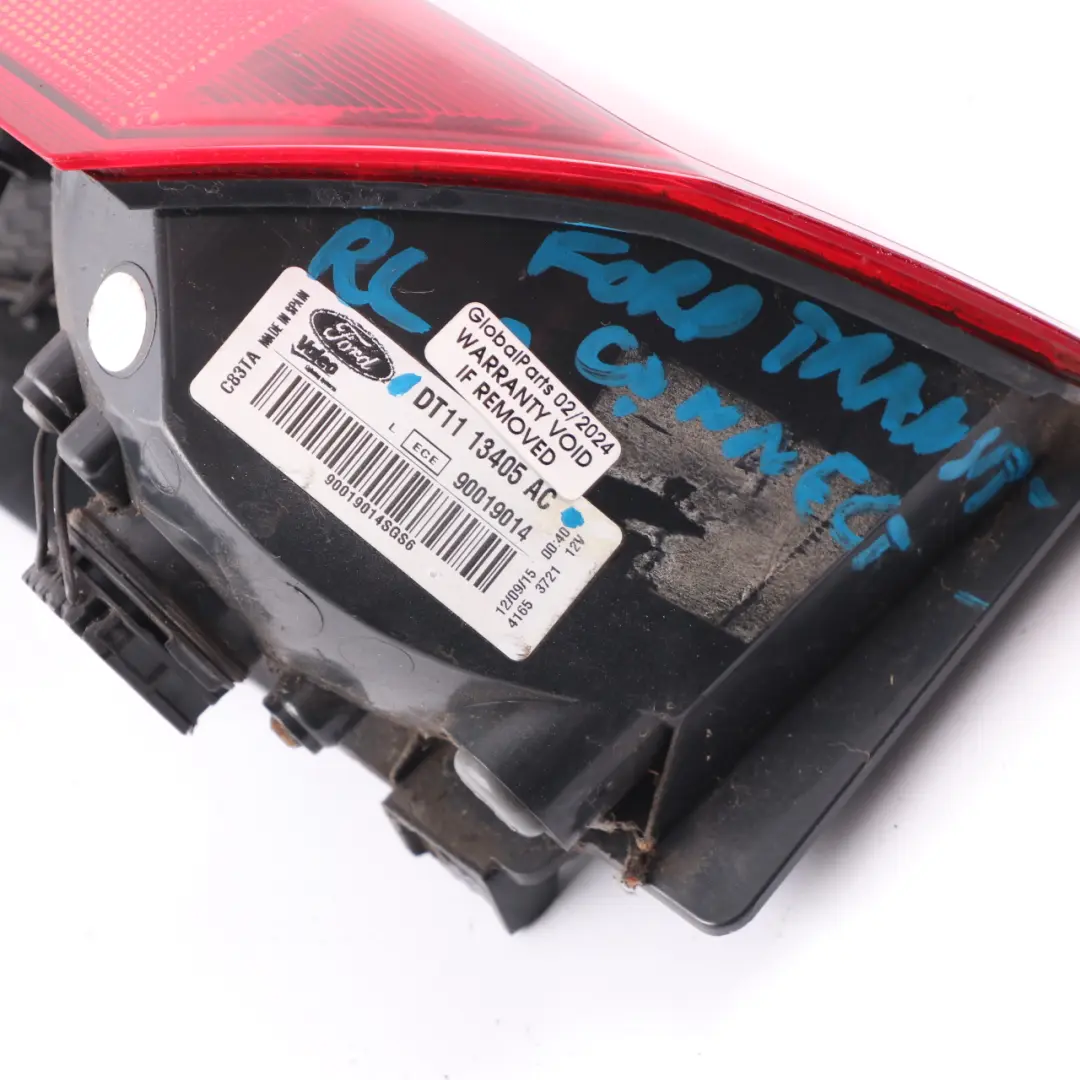 Ford Transit Connect Tail Light Rear Left N/S Lamp Side Panel - SKU DT1113405AC - Part number DT1113405AC
