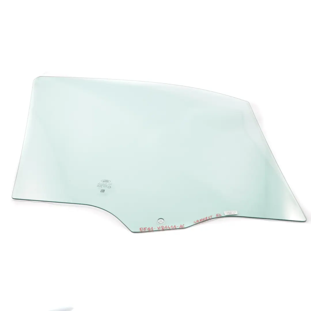 Puerta Ventana Vidrio Cristal AS2 Izquierdo para Ford Transit Connect con número de pieza DT11V21411AC Ford Transit Connect Puerta Ventana Vidrio Cristal AS2 Izquierdo - SKU DT11V21411AC - Número de pieza DT11V21411AC