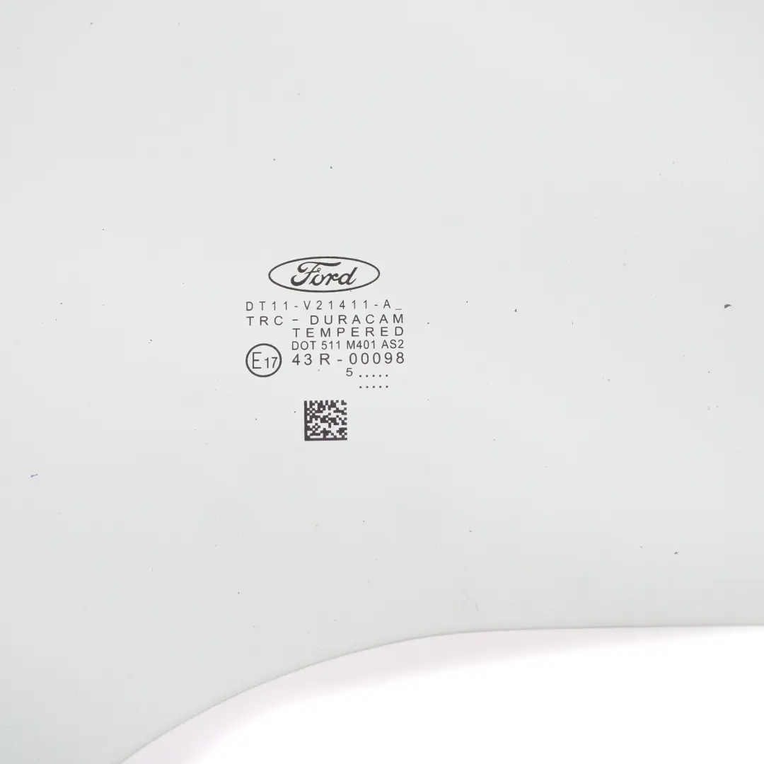 Puerta Ventana Vidrio Cristal AS2 Izquierdo para Ford Transit Connect con número de pieza DT11V21411AC Ford Transit Connect Puerta Ventana Vidrio Cristal AS2 Izquierdo - SKU DT11V21411AC - Número de pieza DT11V21411AC