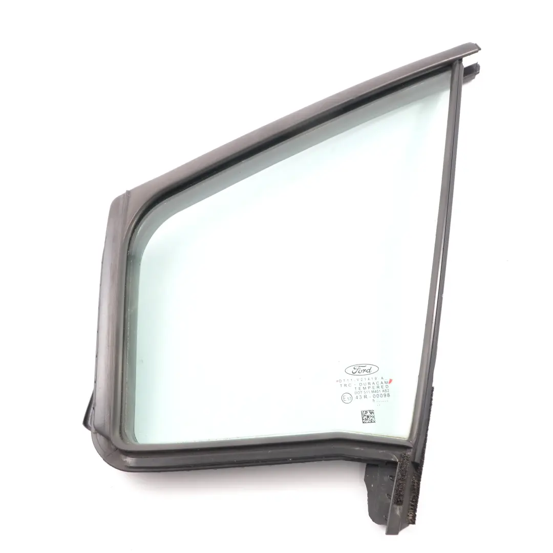 Ford Transit Connect Front Door Window Quarter Glass Left N/S AS2 - SKU DT11V21419A - Part number DT11V21419A
