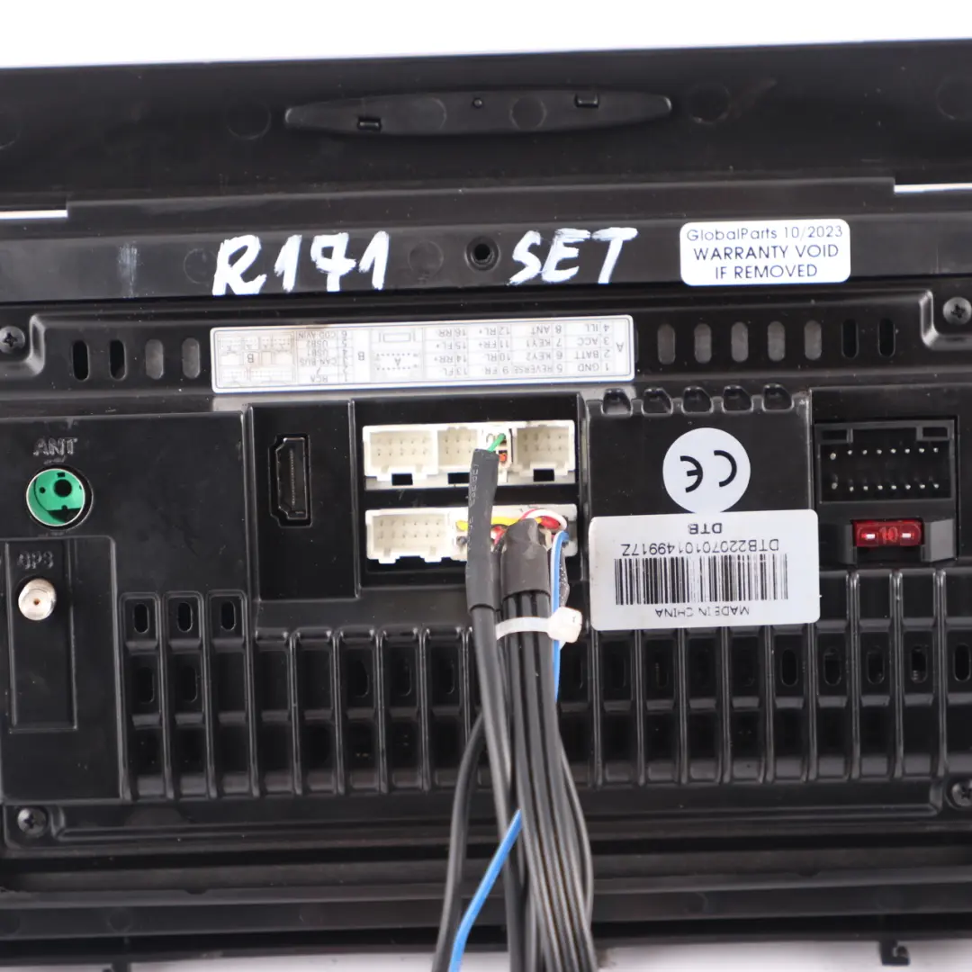 Display Screen Navigation Android Unit Set DTB to Mercedes R171 with Part number DTB2207010149917Z Mercedes R171 Display Screen Navigation Android Unit Set DTB - SKU DTB2207010149917Z - Part number DTB2207010149917Z