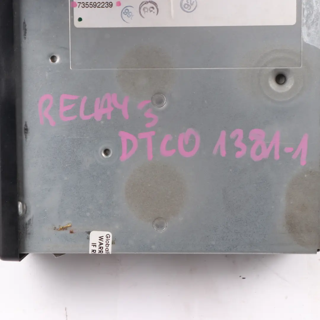 VDO Digital Tachograph Tachometer Control Unit Module 735592239 to with Part number DTCO 1381 VDO Digital Tachograph Tachometer Control Unit Module 735592239 - SKU DTCO 1381-1 - Part number DTCO 1381