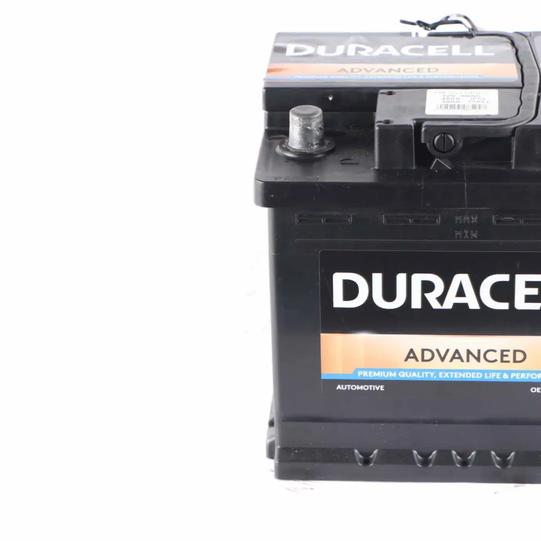 DURACELL Advanced Accumulator Battery 50Ah 450A 12V to with Part number Duracell 50Ah Accumulator DURACELL Advanced Accumulator Battery 50Ah 450A 12V - SKU Duracell 50Ah Accumulator - Part number Duracell 50Ah Accumulator