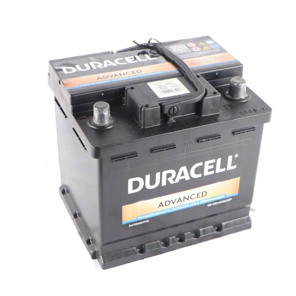 DURACELL Advanced Accumulator Battery 50Ah 450A 12V to with Part number Duracell 50Ah Accumulator DURACELL Advanced Accumulator Battery 50Ah 450A 12V - SKU Duracell 50Ah Accumulator - Part number Duracell 50Ah Accumulator