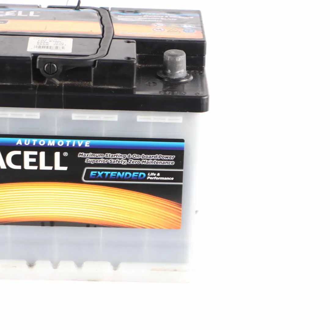  DURACELL Advanced Extended Accumulator Battery 63Ah 620A 12V - SKU Duracell 63Ah Accumulator - Part number Duracell 95Ah Accumulator