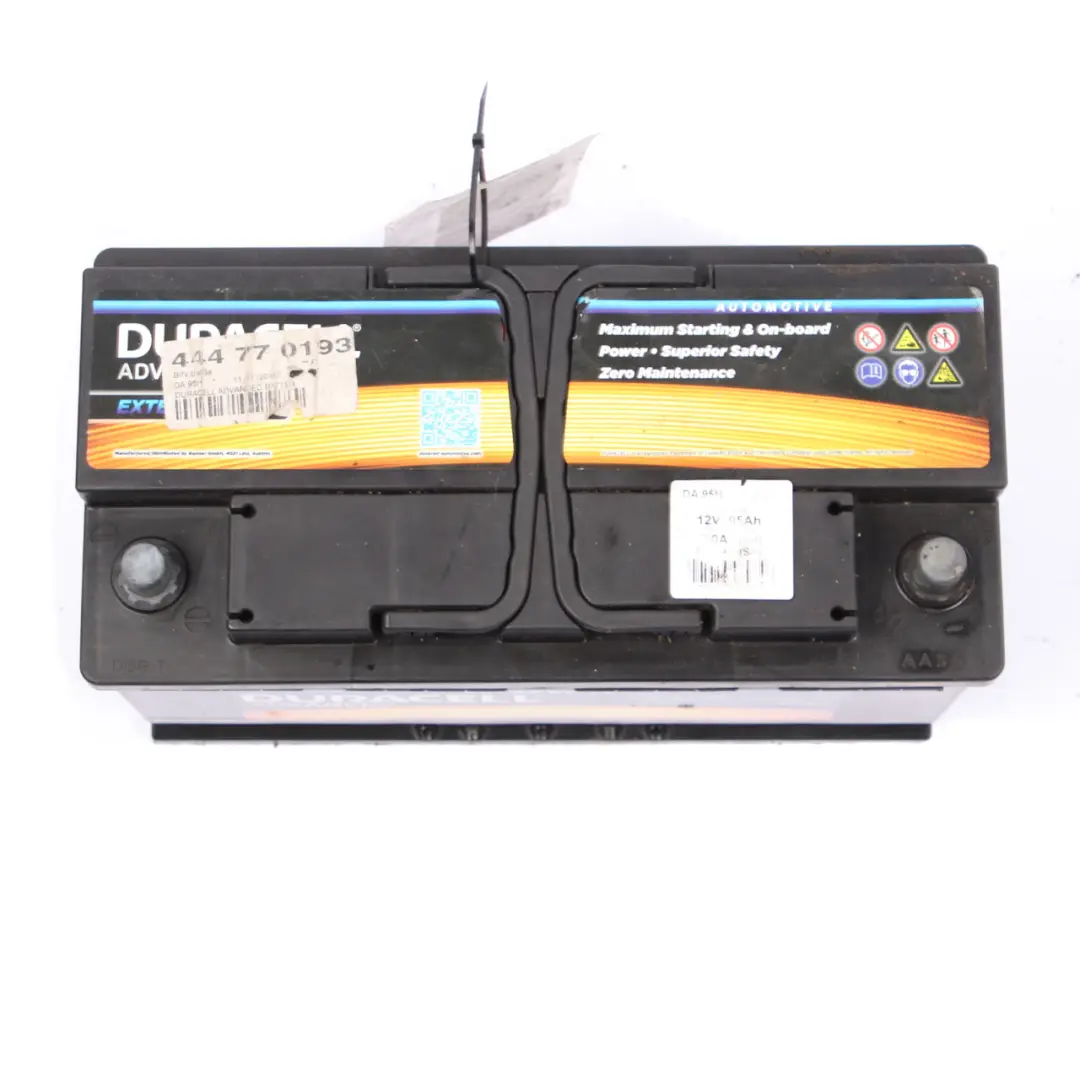 DURACELL Advanced Extended Accumulator Battery 95Ah 780A 12V to with Part number Duracell 95Ah Accumulator DURACELL Advanced Extended Accumulator Battery 95Ah 780A 12V - SKU Duracell 95Ah Accumulator - Part number Duracell 95Ah Accumulator