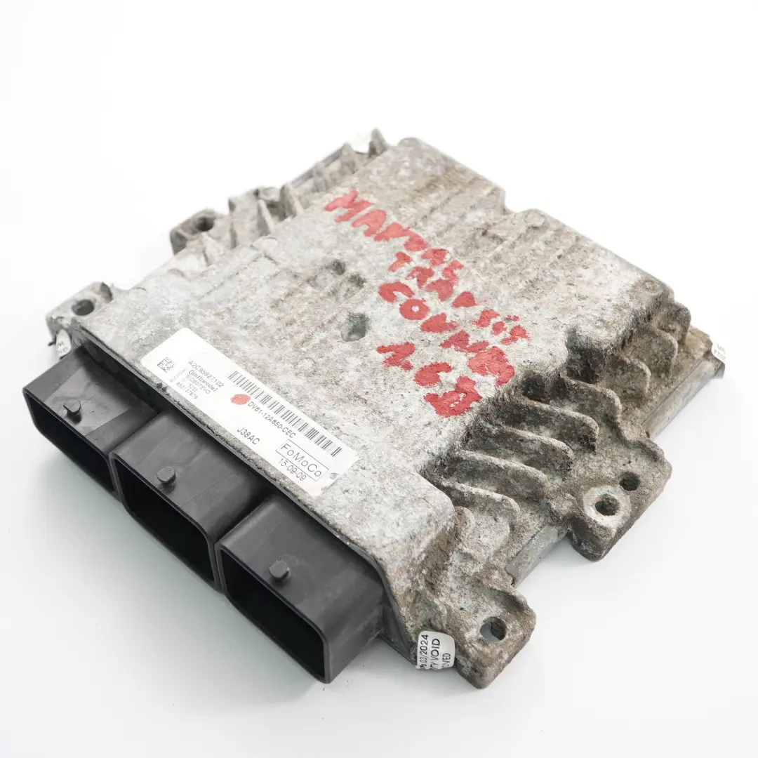 Ford Transit Connect 1.6 TDCI Engine Control ECU Module Manual - SKU DV6112A650CEC - Part number DV6112A650CEC