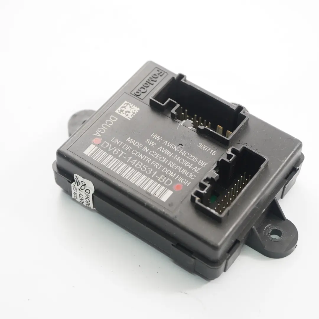 Door Module Front Right O/S Control Unit ECU to Ford Transit Connect with Part number DV6T14B531BD Ford Transit Connect Door Module Front Right O/S Control Unit ECU - SKU DV6T14B531BD - Part number DV6T14B531BD