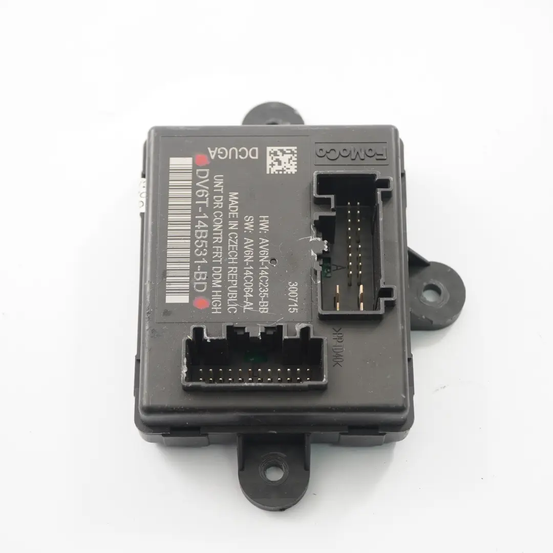 Door Module Front Right O/S Control Unit ECU to Ford Transit Connect with Part number DV6T14B531BD Ford Transit Connect Door Module Front Right O/S Control Unit ECU - SKU DV6T14B531BD - Part number DV6T14B531BD
