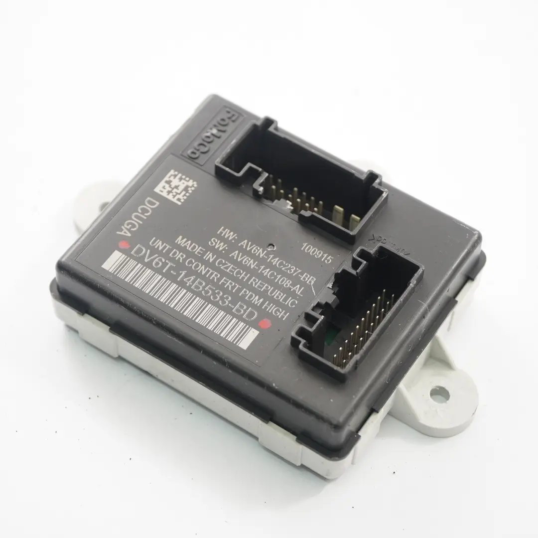 Module porte Unité contrôle avant gauche ECU pour Ford Transit Connect à propos du numéro de pièce DV6T14B533BD Ford Transit Connect Module porte Unité contrôle avant gauche ECU - SKU DV6T14B533BD - Numéro de pièce DV6T14B533BD