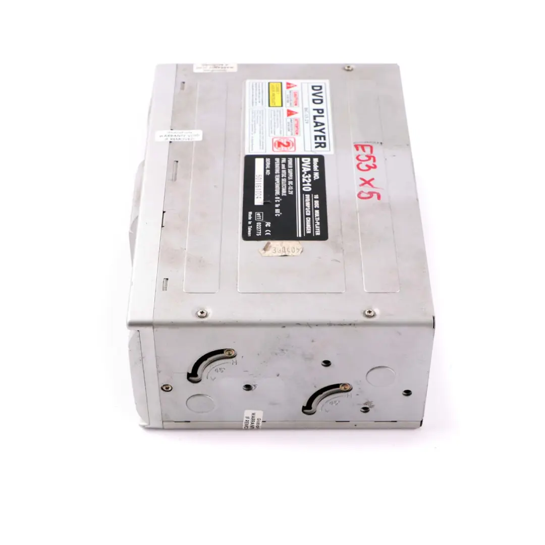 Genuine Volvo XC90 10-Disc CD DVD MP3 Changer Multi-Player  - SKU DVA-3210 - Part number DVA-3210