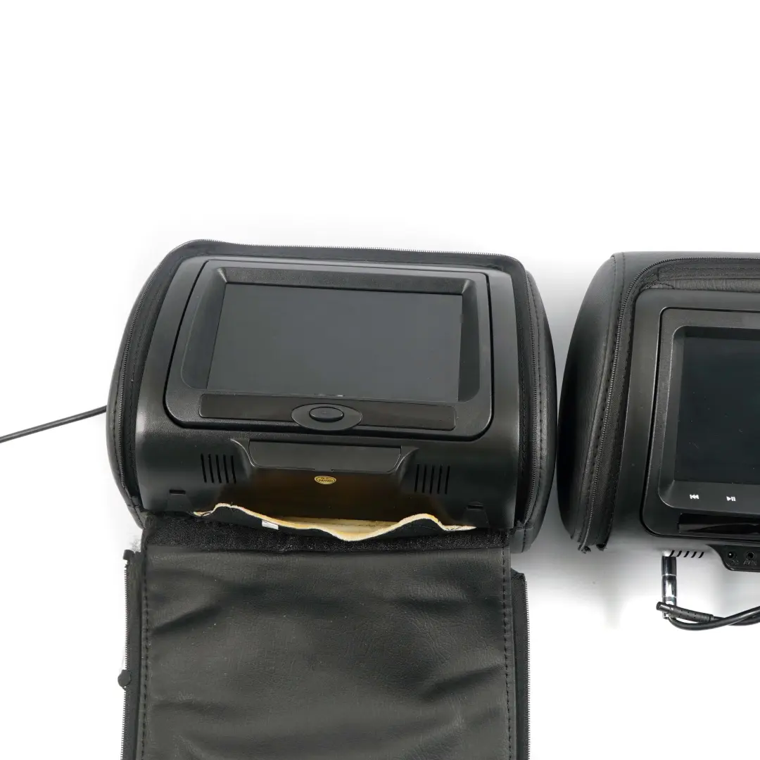 Appui-tete Sereen Siege Avant Gauche Droite Monitor Entertainment Set pour BMW X5 E53 à propos du numéro de pièce E53 Headrest Black BMW X5 E53 Appui-tete Sereen Siege Avant Gauche Droite Monitor Entertainment Set - SKU E53 Headrest Set - Numéro de pièce E53 Headrest Black