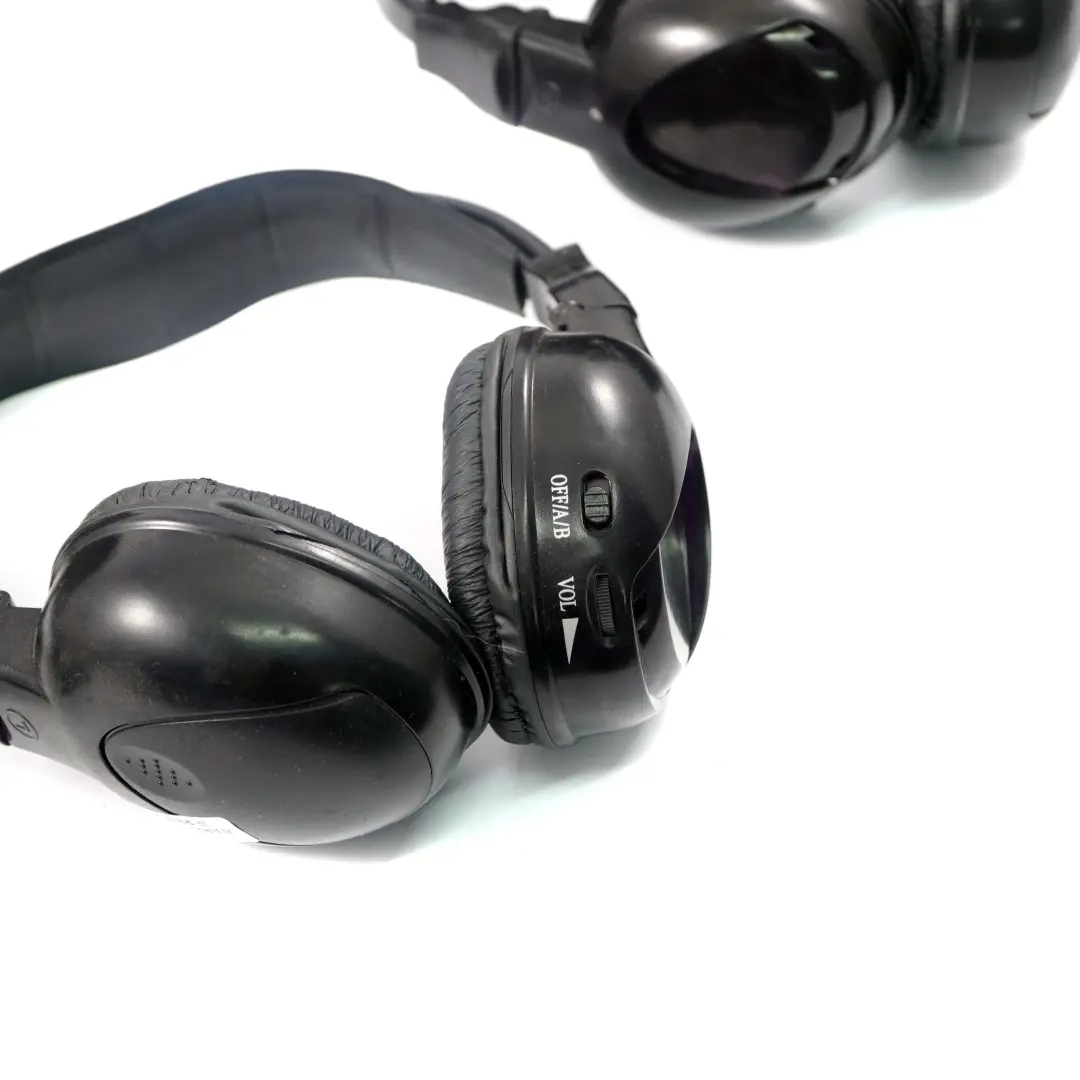 Headrest Screen Front Seat Left Right N/O/S Monitor Entertainment Set to BMW X5 E53 with Part number E53 Headrest Black BMW X5 E53 Headrest Screen Front Seat Left Right N/O/S Monitor Entertainment Set - SKU E53 Headrest Set - Part number E53 Headrest Black