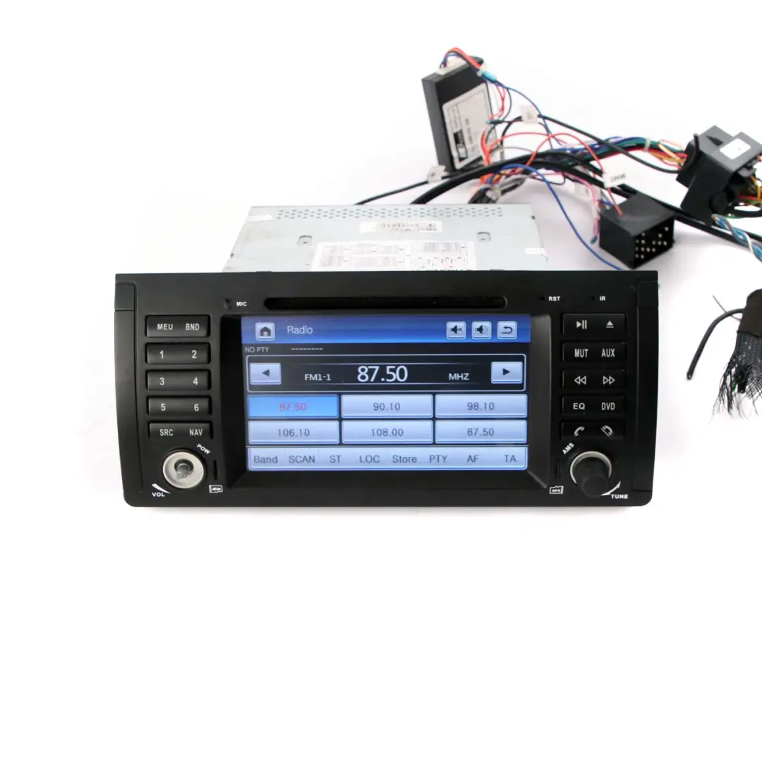 BMW X5 Car Multimedia Navigation System Screen GPS Android 2-DIN - SKU E53 Xtrons - Part number E53 Xtrons