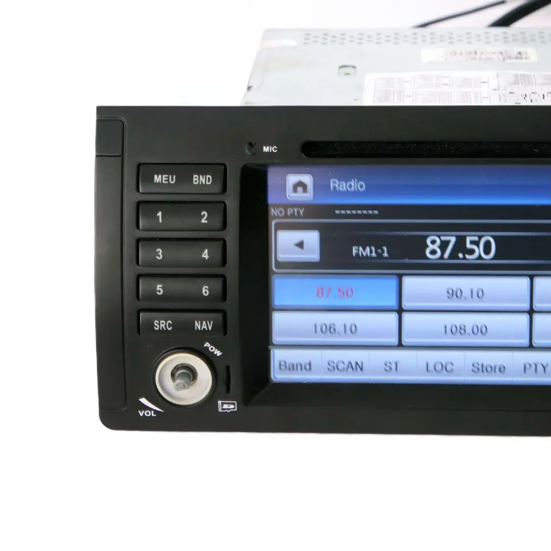 BMW X5 Car Multimedia Navigation System Screen GPS Android 2-DIN - SKU E53 Xtrons - Part number E53 Xtrons