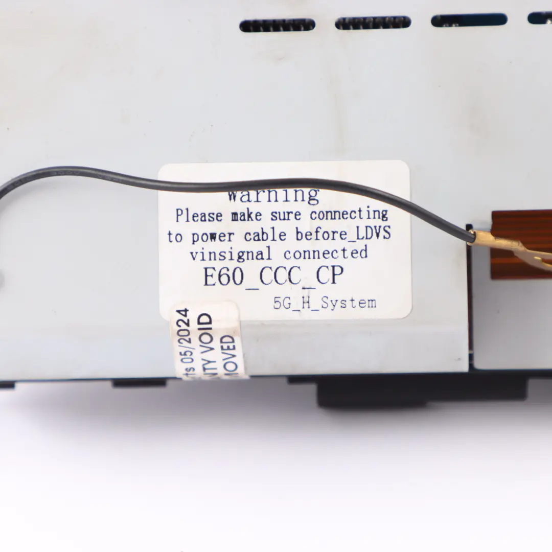 BMW E60 Navigation Media Screen 10,25" GPS Android System CCC - SKU E60_CCC_CP-1 - Part number E60_CCC_CP
