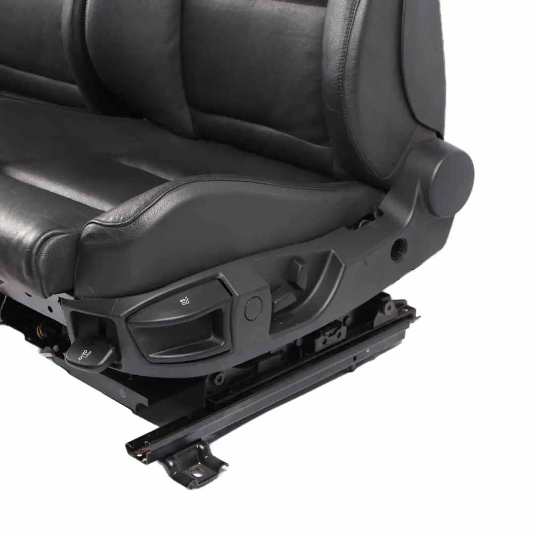  Leather Seats BMW E60 Sport Black Dakota Interior Front Driver Passenger - SKU E60 E61 Heated Black Leather Front Seats - Part number E60 E61 Heated Black Leather Front Seats