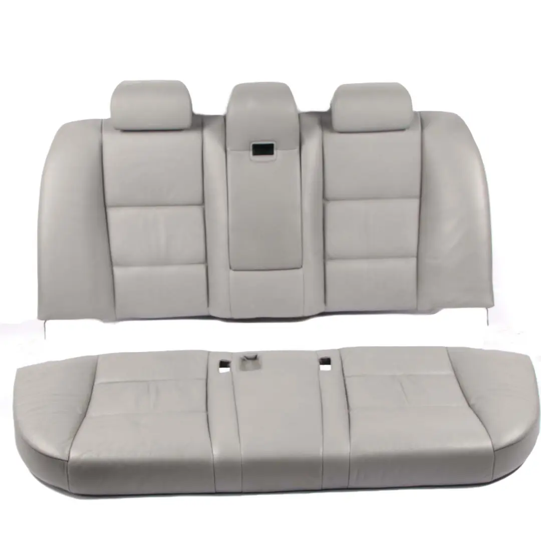 Seats Grey Leather Seat Front Rear Interior Set Electric Memory to BMW E60 M Sport with Part number 7076665 BMW E60 M Sport Seats Grey Leather Seat Front Rear Interior Set Electric Memory - SKU E60 Grey Leather Sport Seats Set (LCAD) - Part number 7076665
