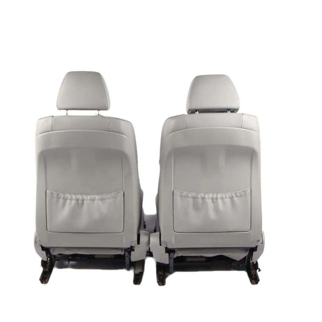 Seats Grey Leather Seat Front Rear Interior Set Electric Memory to BMW E60 M Sport with Part number 7076665 BMW E60 M Sport Seats Grey Leather Seat Front Rear Interior Set Electric Memory - SKU E60 Grey Leather Sport Seats Set (LCAD) - Part number 7076665