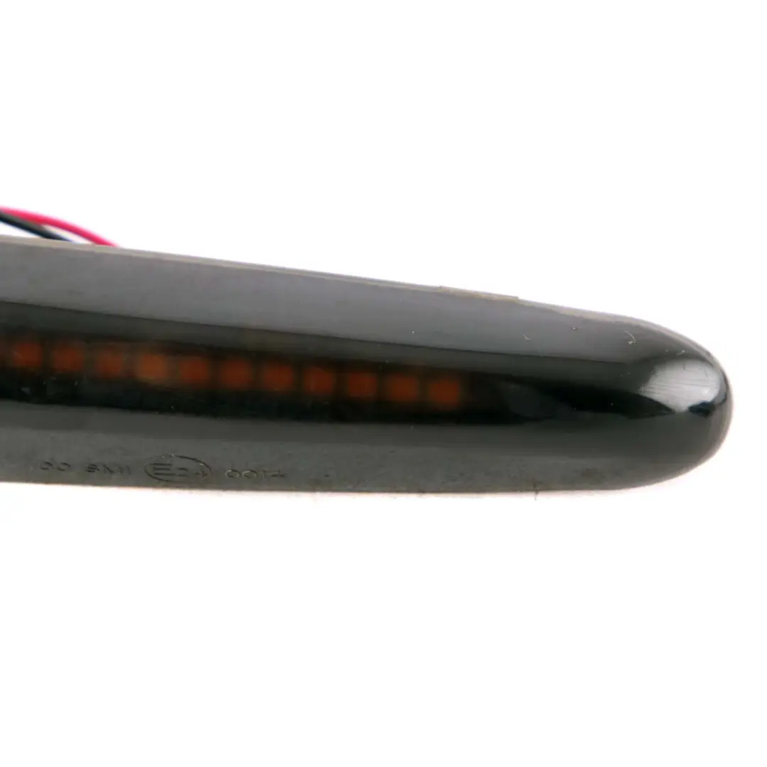 BMW E60 E61 Left Right Side Turn Additional Indicator LED Black Set - SKU E60 Indicator LED Set - Part number E60 Indicator LED Set