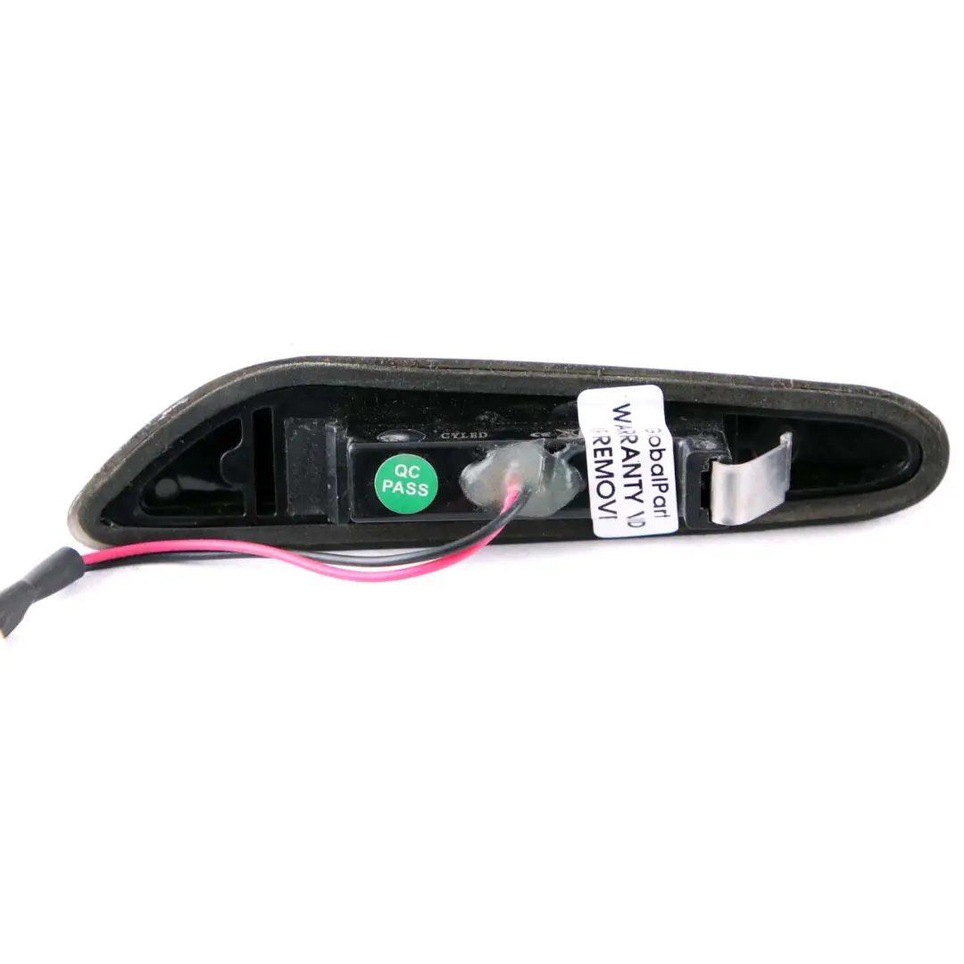 BMW E60 E61 Left Right Side Turn Additional Indicator LED Black Set - SKU E60 Indicator LED Set - Part number E60 Indicator LED Set