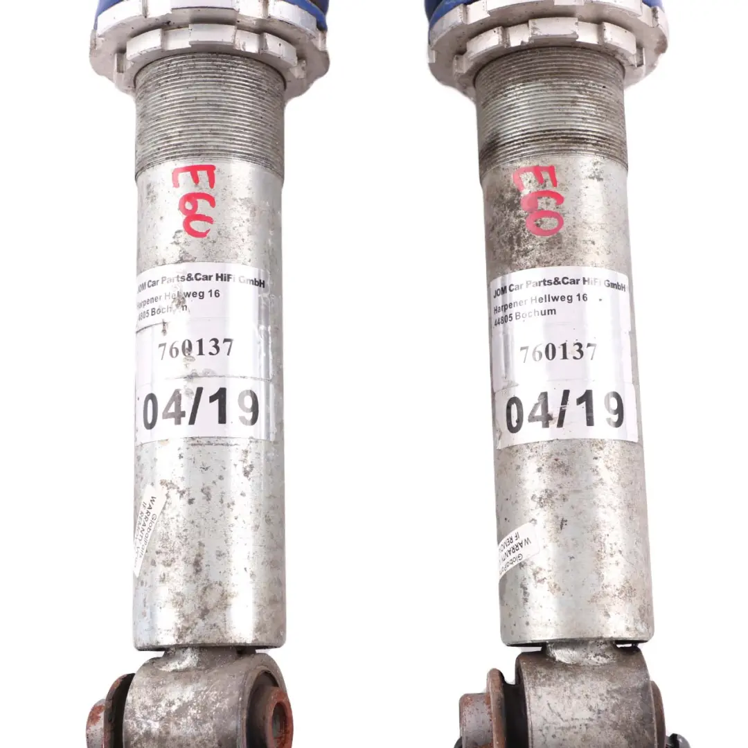 BMW 5 E60 Front Rear Left Right N/O/S JOM Suspension Lowering Shock Absorber Set - SKU E60 JOM Shock Absorber Set - Part number E60 JOM Shock Absorber Set