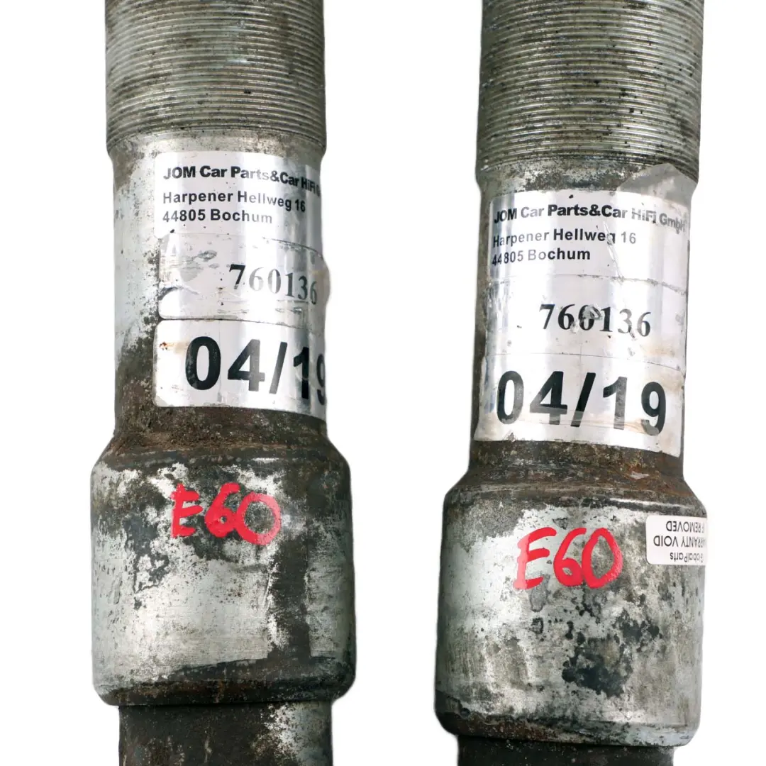 Front Rear Left Right N/O/S JOM Suspension Lowering Shock Absorber Set to BMW 5 E60 with Part number E60 JOM Shock Absorber Set BMW 5 E60 Front Rear Left Right N/O/S JOM Suspension Lowering Shock Absorber Set - SKU E60 JOM Shock Absorber Set - Part number E60 JOM Shock Absorber Set