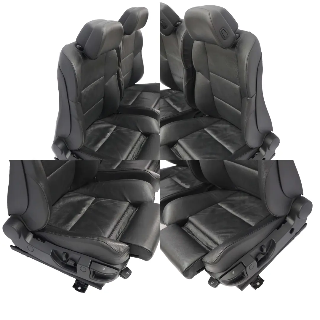 Sitzheizung Sport Schwarz Leder Sportsitze Sitze Ohne Türverkleidung für BMW mit Teilenummer E60 LCI BMW Sitzheizung Sport Schwarz Leder Sportsitze Sitze Ohne Türverkleidung - SKU E60 LCI Sport Black Leather (LCSW) - Teilenummer E60 LCI