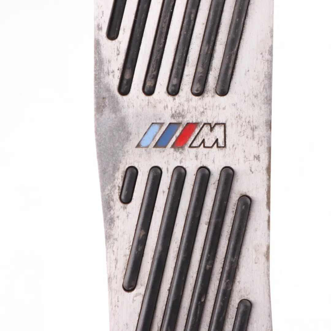 Aluminium Pedal Cover Set Automatic Transmission to BMW E87 E90 E60 M Performance with Part number E60 Pedal Cover Set BMW E87 E90 E60 M Performance Aluminium Pedal Cover Set Automatic Transmission - SKU E60 Pedal Cover Set-1 - Part number E60 Pedal Cover Set