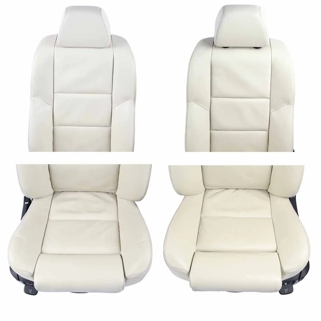  Leather Seats BMW E60 Sport Merino Individual Platinium Interior Front Rear Seat - SKU E60 Set Individual Merino - Part number E60 Set Individual Merino