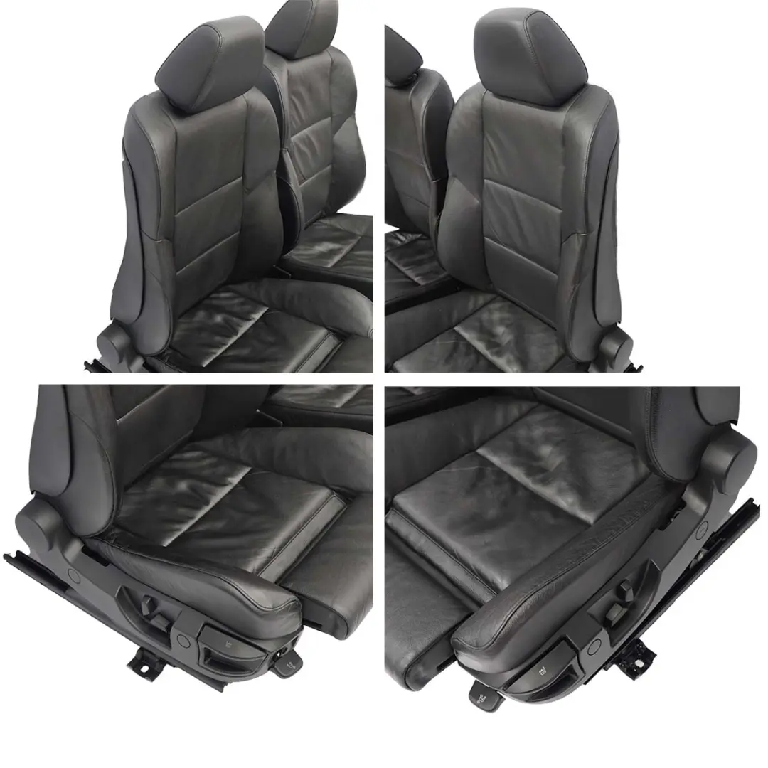 BMW Fotel fotele kanapa czarna skóra sport - SKU E60 Sport Black Leather (LCSW) - Numer Części E60 