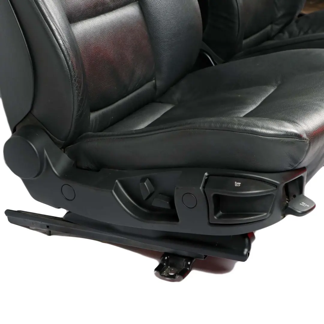Heated Set Black Leather Interior Seats Seat with Door Cards to BMW E61 LCI Touring with Part number 7113103 BMW E61 LCI Touring Heated Set Black Leather Interior Seats Seat with Door Cards - SKU E61 LCI Set Seats Black Leather-1 - Part number 7113103