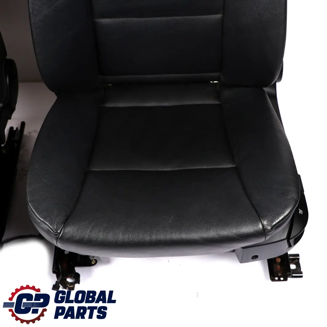 Set Black Leather Interior Seats with Airbag and Door Cards to BMW E61 LCI Touring with Part number 7113103 BMW E61 LCI Touring Set Black Leather Interior Seats with Airbag and Door Cards - SKU E61 LCI Set Seats Black Leather - Part number 7113103