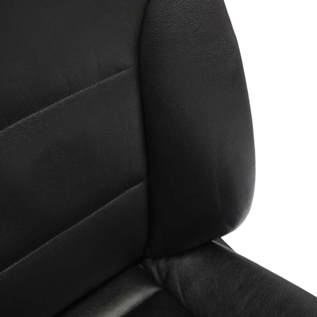 Leather Interior Seats Seat with Airbag and Door Cards BMW LCI Touring Black - SKU E61 Seats Black Leather - Part number E61