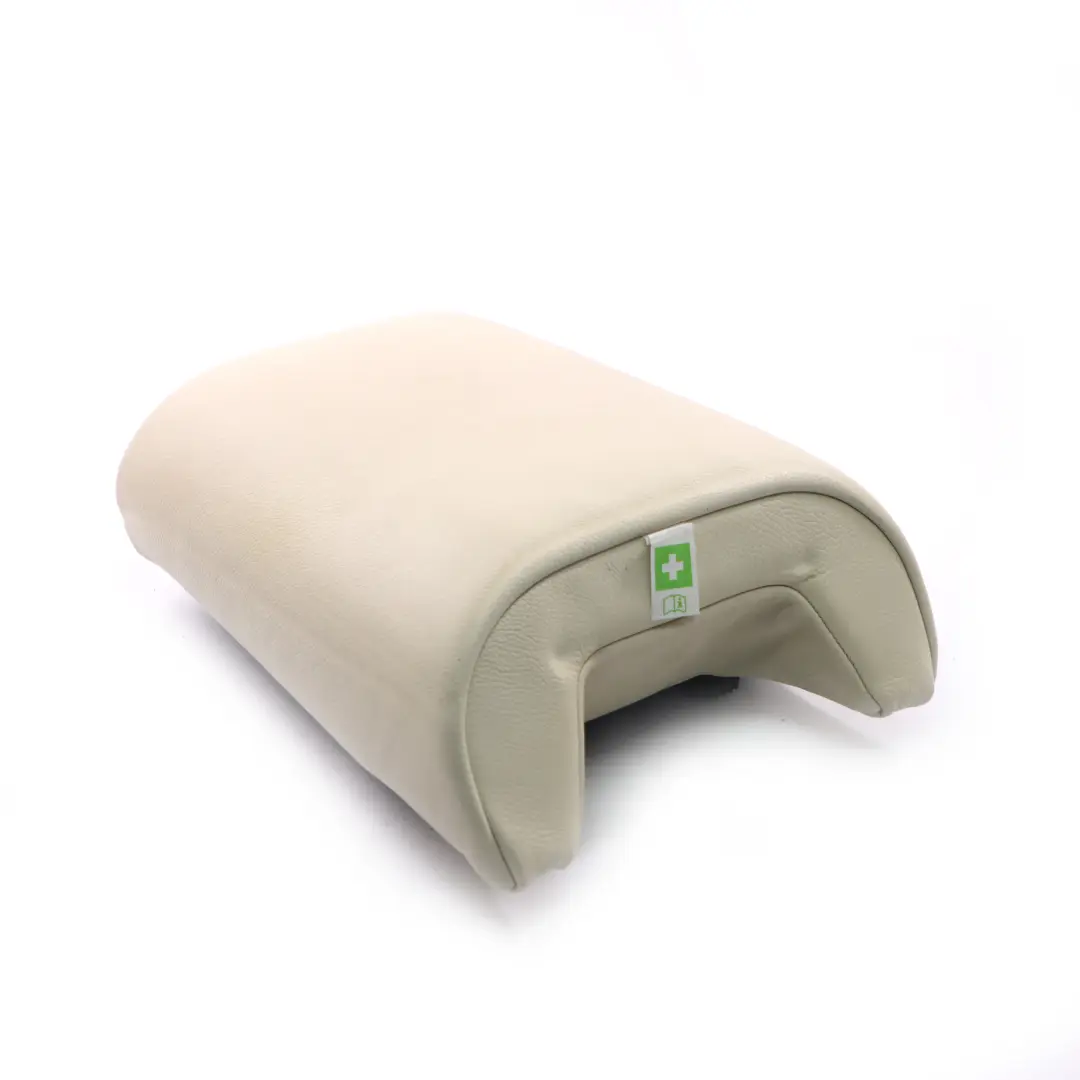 BMW E63 Osłona Wykończenie Podłokietnika Skóra Individual Platinum - SKU E63 Armrest Individual - Numer Części 9137391