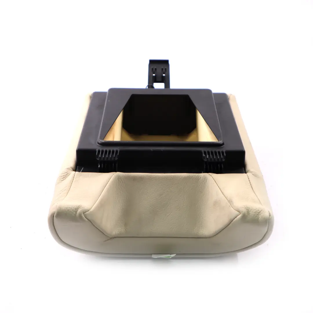 BMW E63 Apoyabrazos Cubierta Asiento Trasero Centro Individual Cuero Completo - SKU E63 Armrest Individual - Número de pieza 9137391