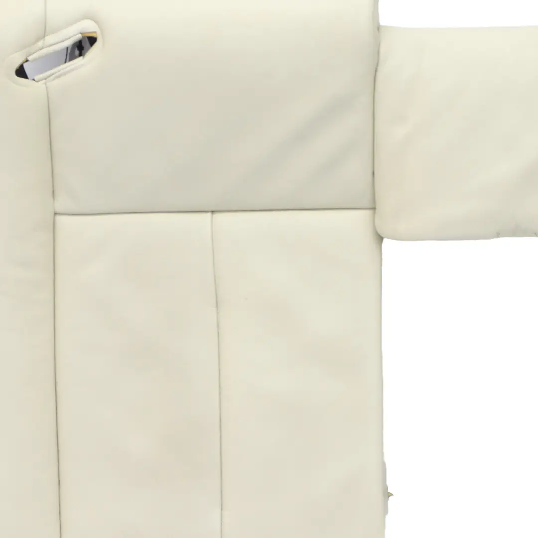 BMW E63 Couvre-dossier de siège arrière en cuir Individual Full Leather Platinum - SKU E63 Backrest Individual - Numéro de pièce 9137385