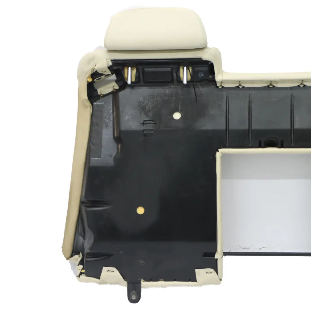 BMW E63 Couvre-dossier de siège arrière en cuir Individual Full Leather Platinum - SKU E63 Backrest Individual - Numéro de pièce 9137385