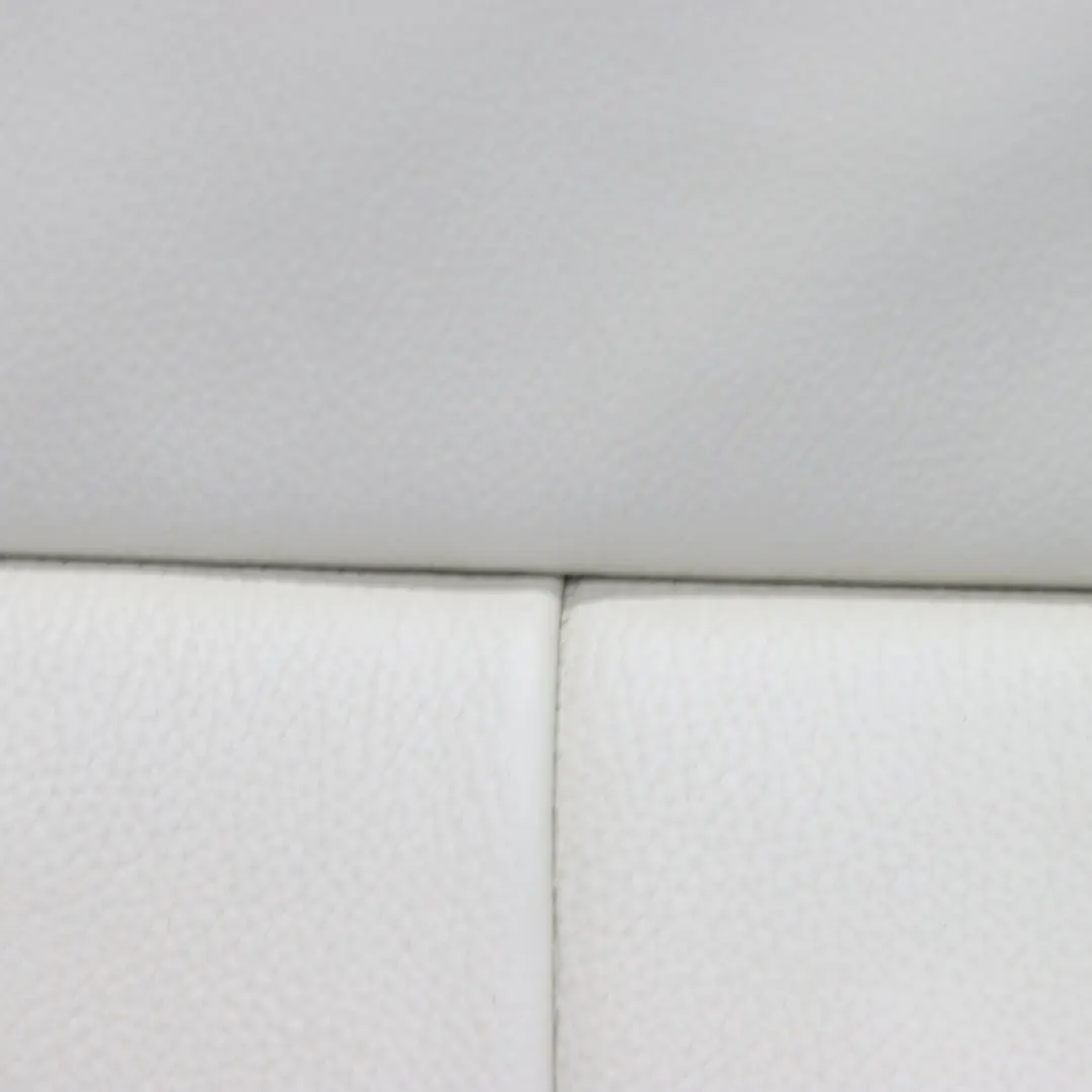 BMW E63 Couvre-dossier de siège arrière en cuir Individual Full Leather Platinum - SKU E63 Backrest Individual - Numéro de pièce 9137385