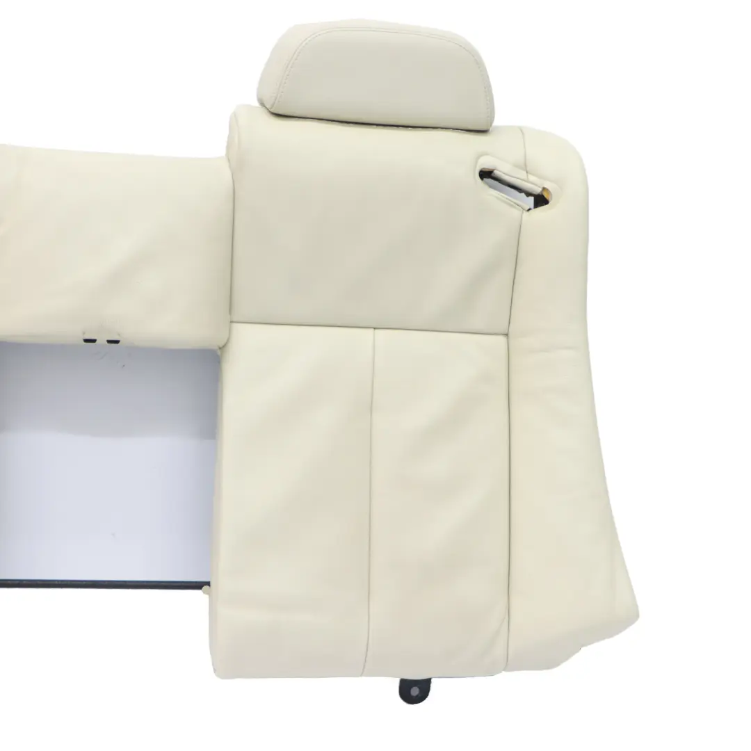 BMW E63 Oparcie Tylnego Fotela Kanapy Skóra Indywidualna Platynowa - SKU E63 Backrest Individual - Numer Części 9137385
