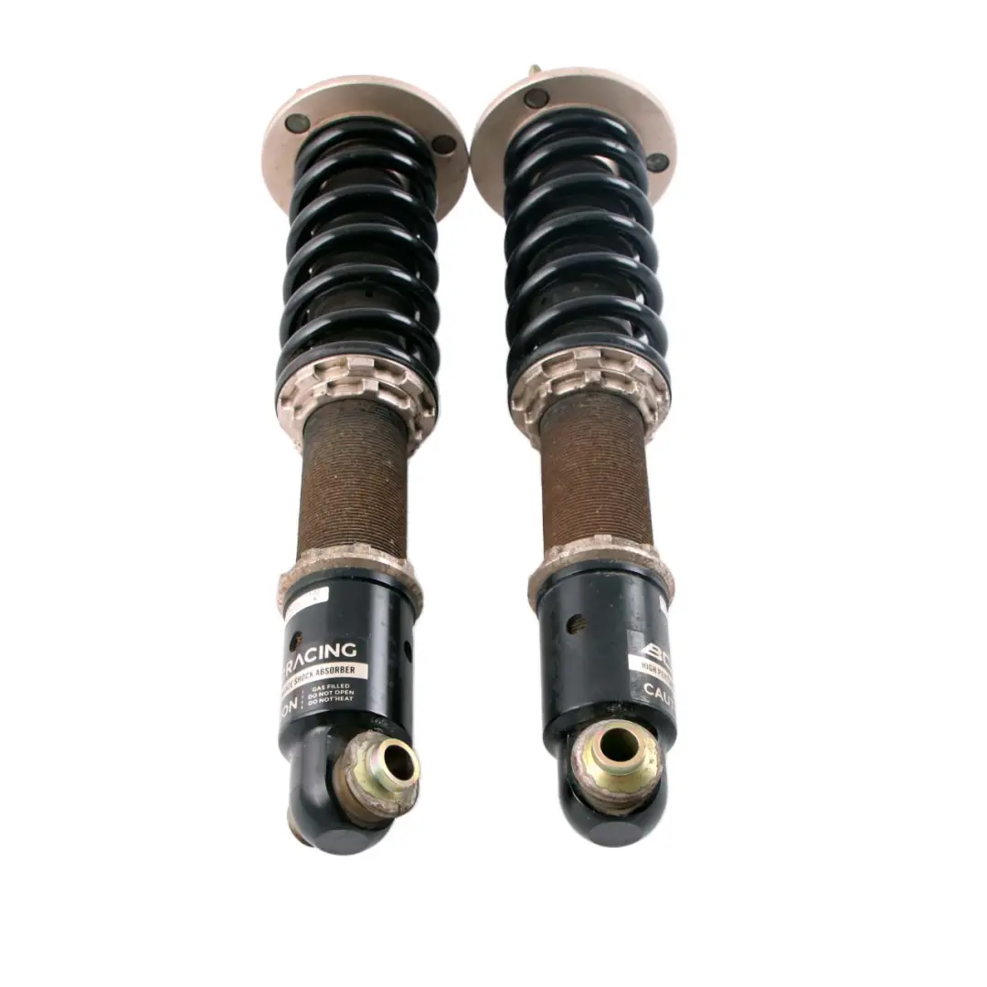 BMW Rear Left Right Adjustable Spring Shock Absorber Coilover Set - SKU E63 BC Racing - Part number 62 200 206