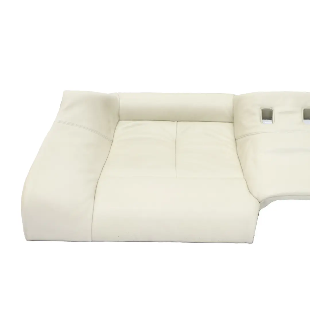 BMW E63 Oparcie Tylnego Fotela Kanapy Skóra Indywidualna Platynowa - SKU E63 Seat Cover Individual - Numer Części E63 Seat Cover Individual